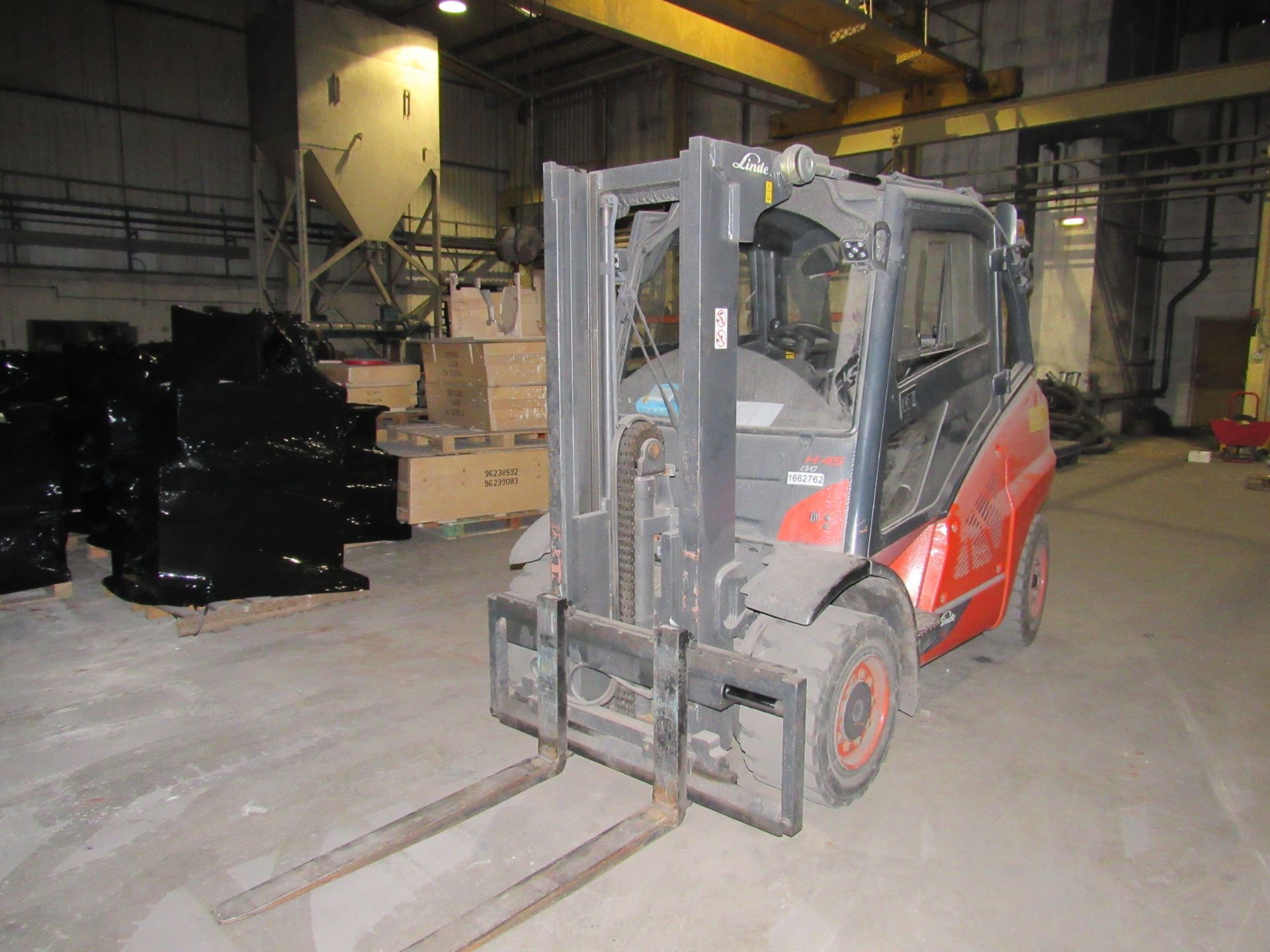 Linde H45D Diesel Fork Lift Truck, Duplex Containe - Image 18 of 25