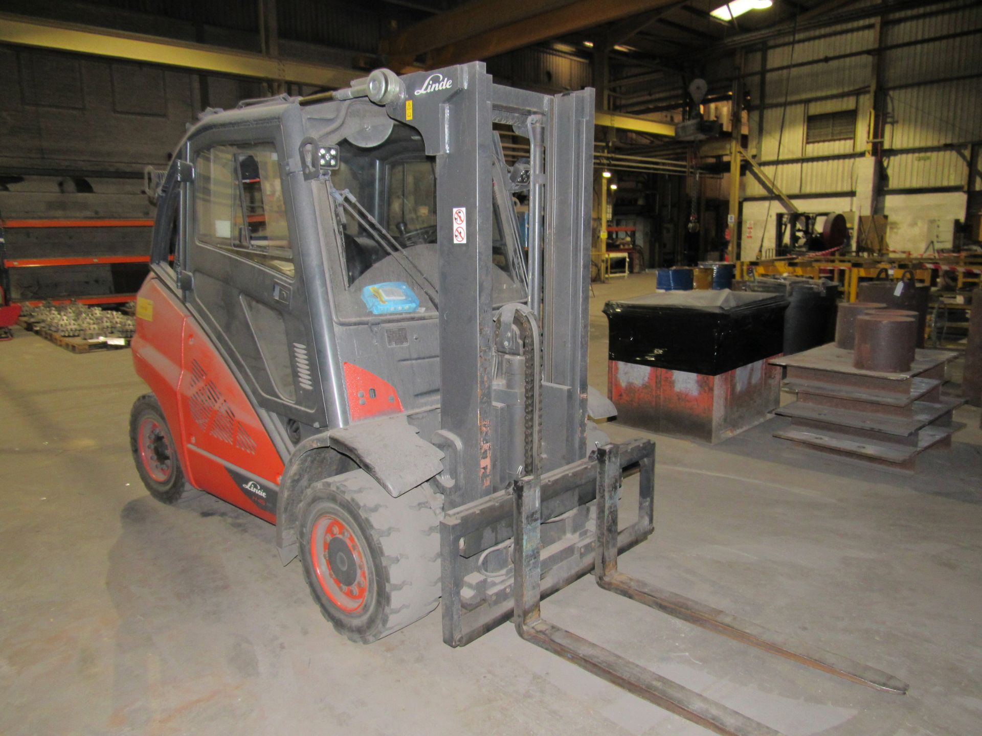 Linde H45D Diesel Fork Lift Truck, Duplex Containe - Image 17 of 25