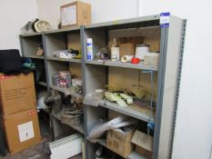 3 Bays Shelving and Contents