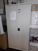 Double Door Metal Tall Cupboard