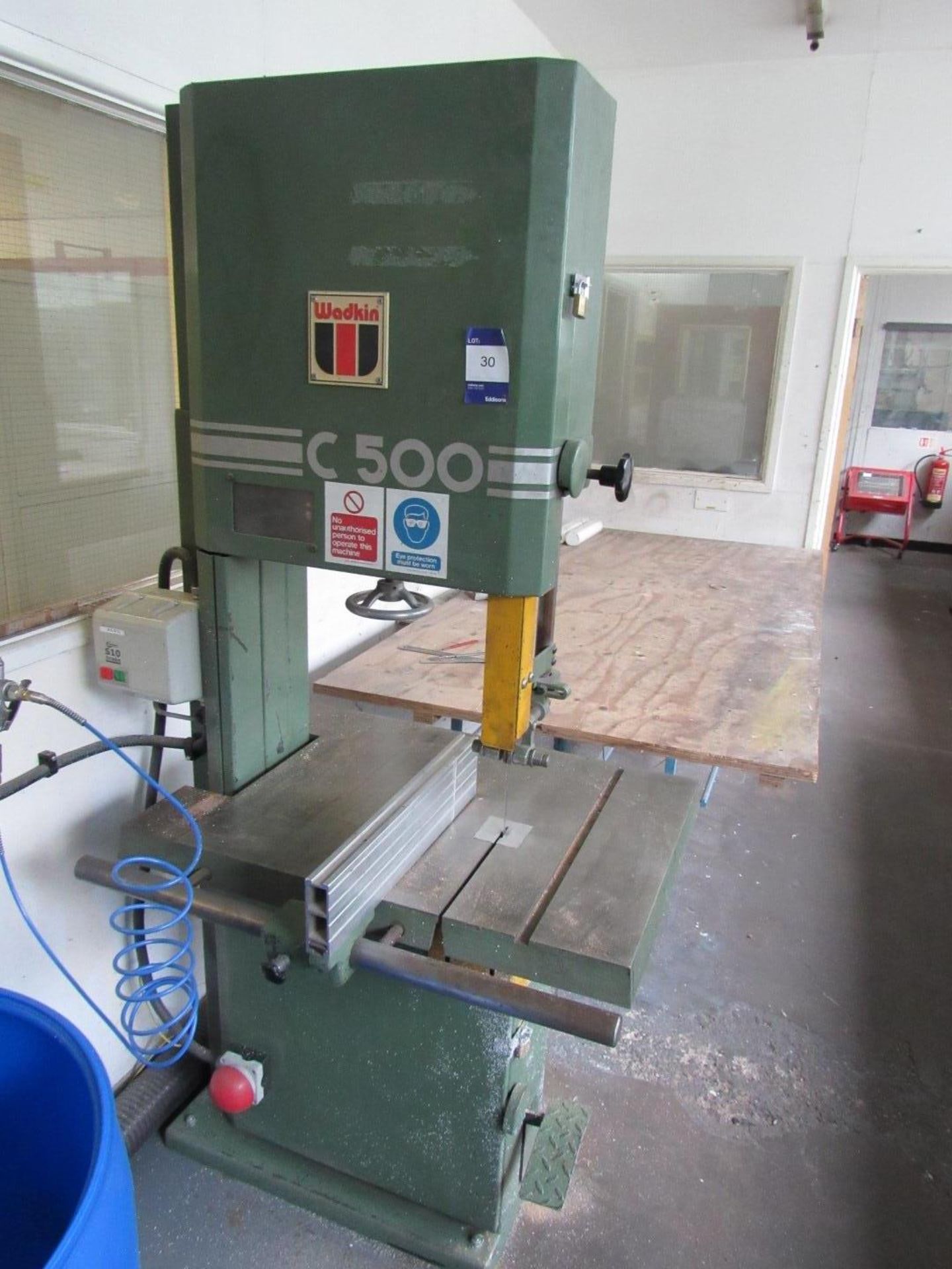 Wadkin PLC C500 Bandsaw (hard wired) - Image 2 of 3