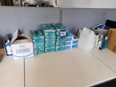 Quantity of Various Nitrile Gloves, hand sanitizers, gels and hand cleaners etc.