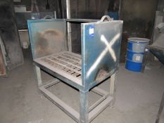 Heavy Duty 2 sided/grid topped trolley, approx. 1200mm x 750mm