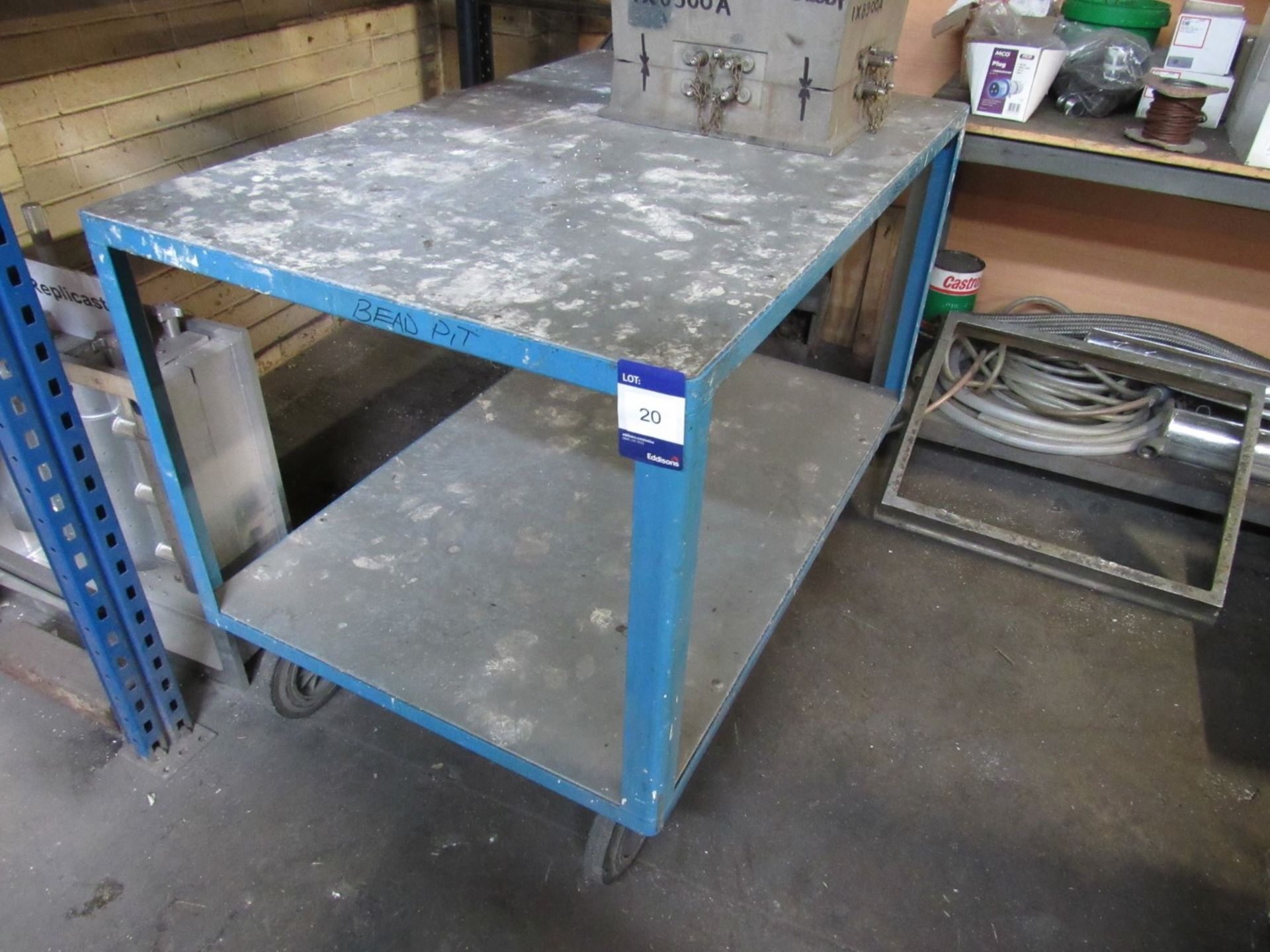 Mobile Steel Work Bench