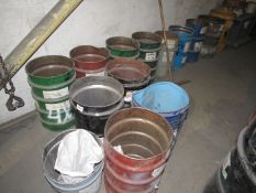 13 Part Kegs of Various Iron/Steel Inoculants to include Carbons, Chromes, Manganese etc