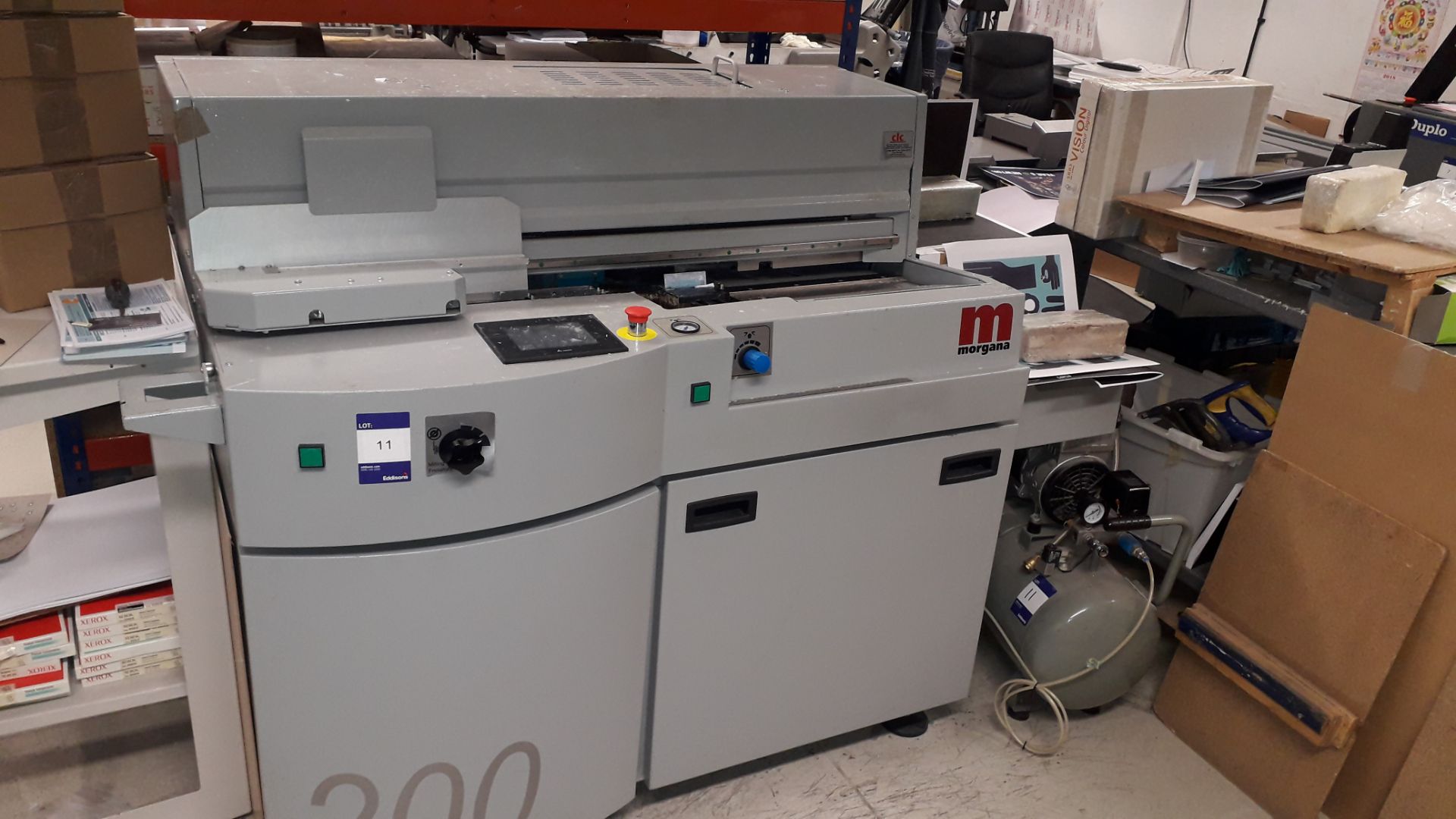 Morgana / KGS 200 perfect binding machine (2014),