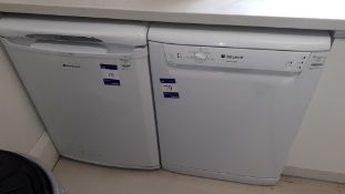 Hotpoint FDM 550 Dishwasher and Hotpoint Future FLA 35 Larder Refrigertor