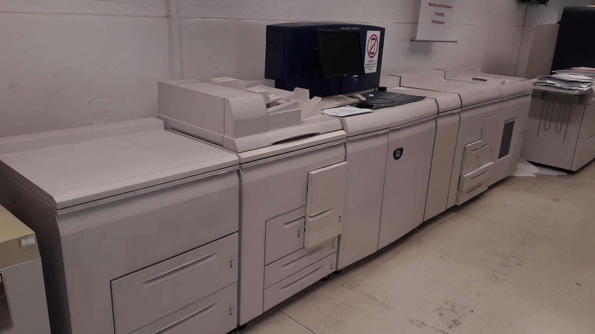 Xerox Nuvera 144 EA Digital Production System, ser