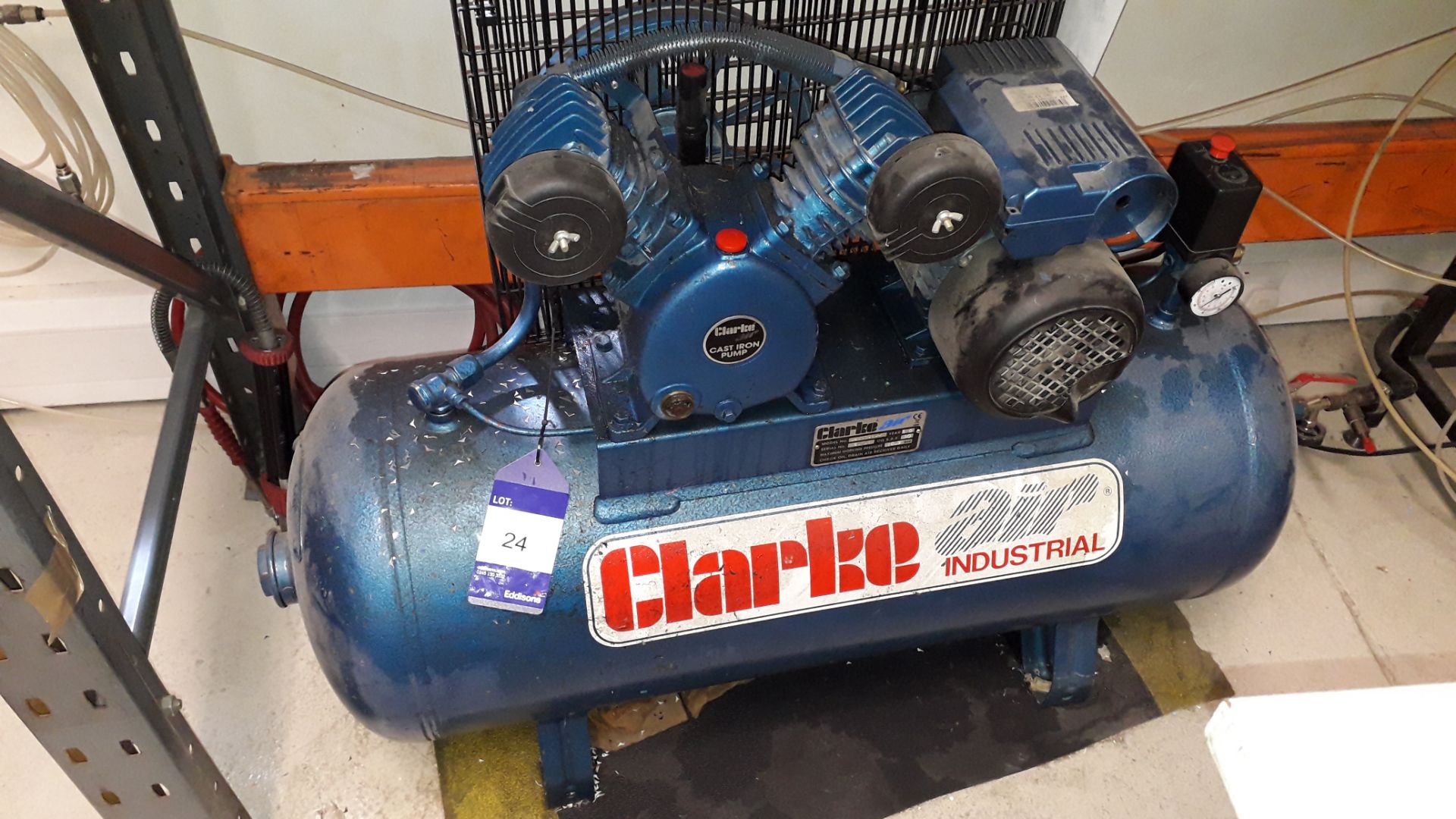 Clarke Air SEV 110100 Receiver Mounted Comprssor (2010) with Airline