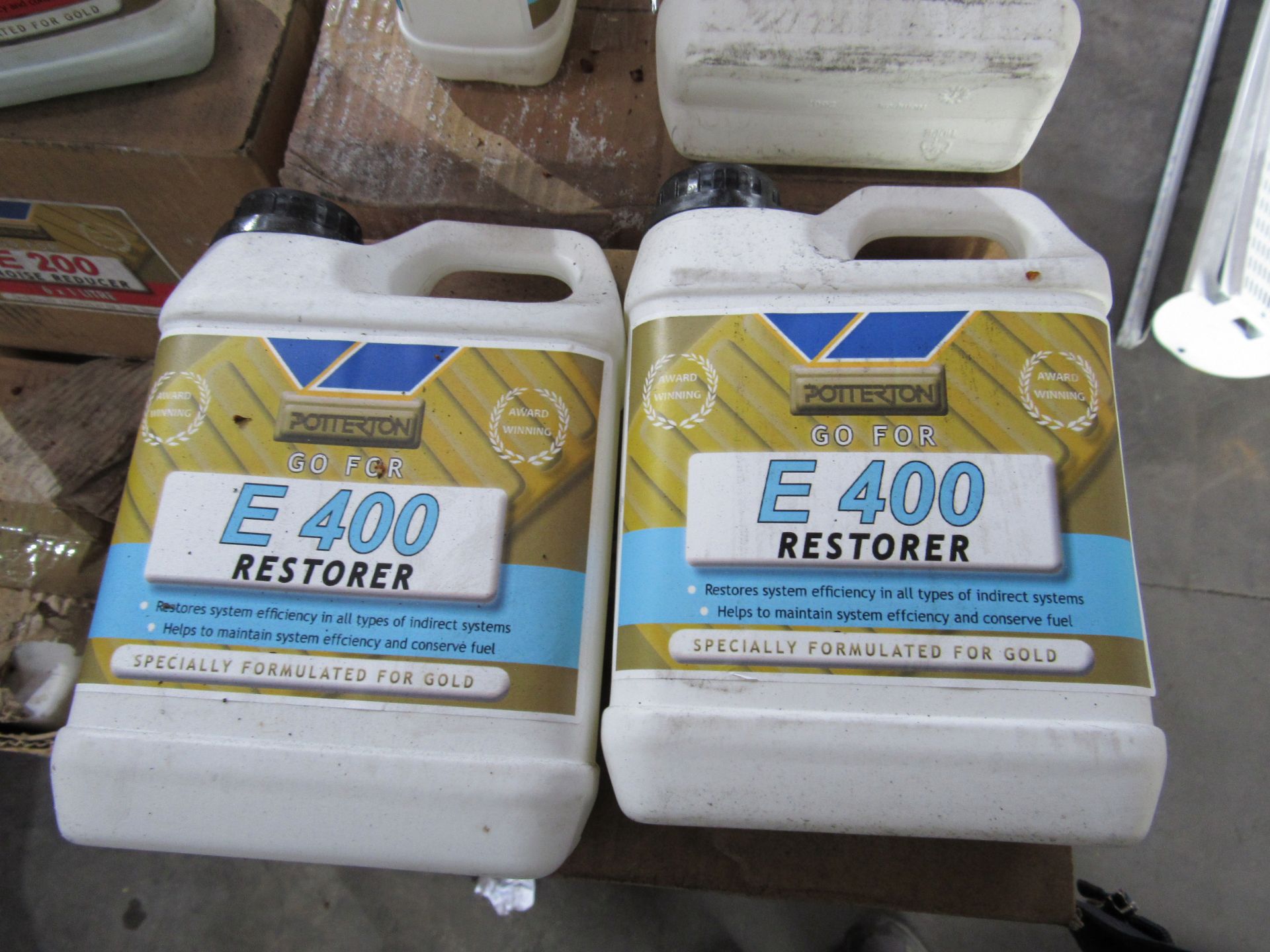 Approx. 5 Boxes x QTY 6 - 1 Litre Potterton E400 Central Heating Restorer Liquid (Approx. 30 - Image 3 of 4