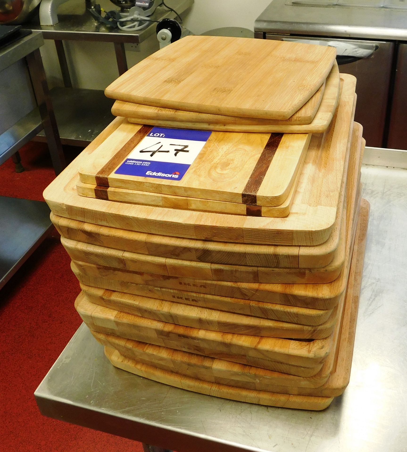 Approx 13x Wooden Chopping Boards