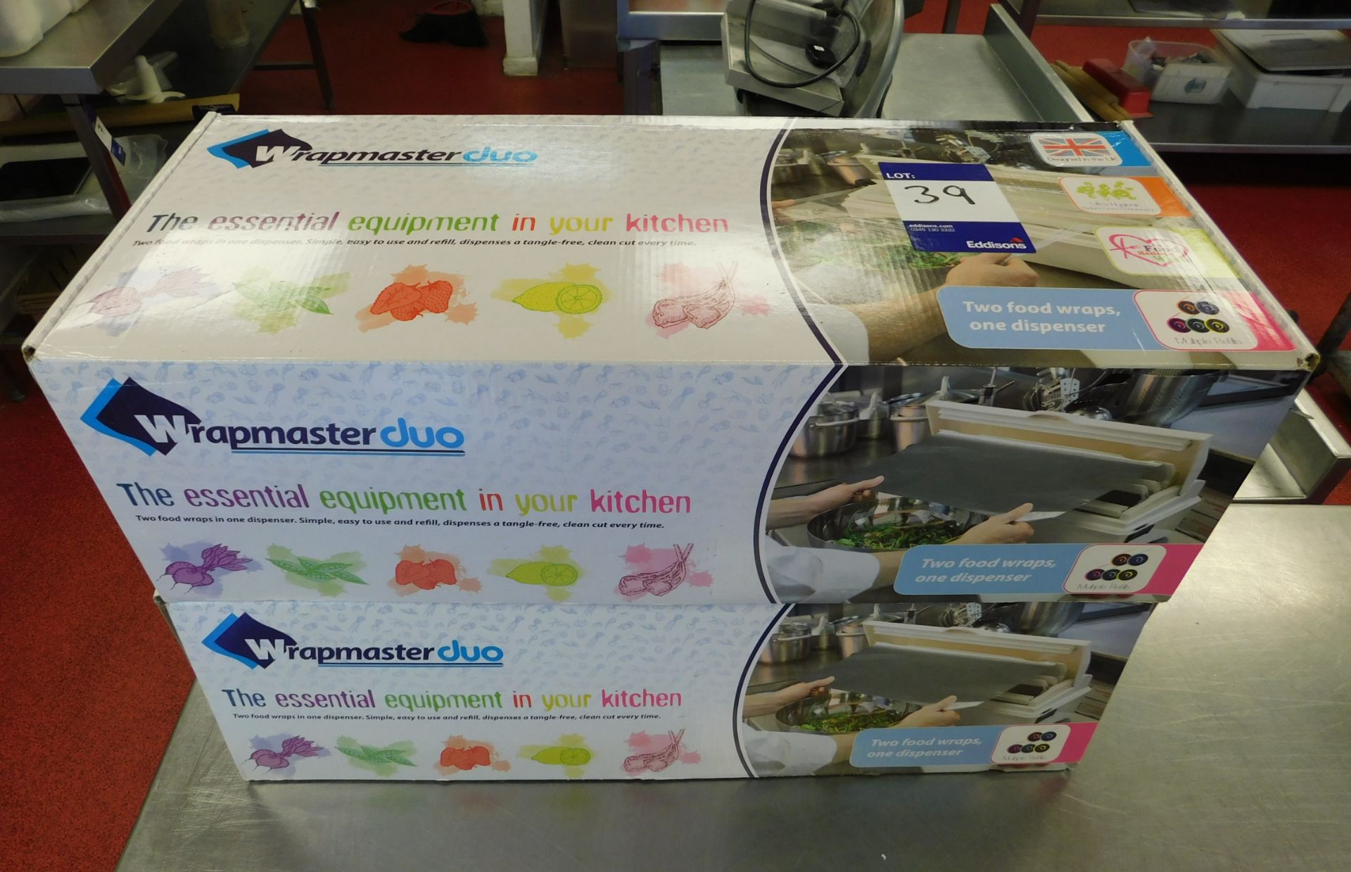 2x Wrapmaster Duo Wrap Dispensers