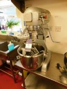Pantheon Mixer 230V Model: B20C 2011 with Bowl and Mixing Blades