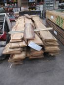 German Oak Kiln dried Lengths between 2.7 and 3.3 meters, averaging at 3.0 meters Quantity: 50