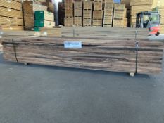 Square edged kiln dried American Black Walnut boards packApproximate sizes: Thickness: 26 mm