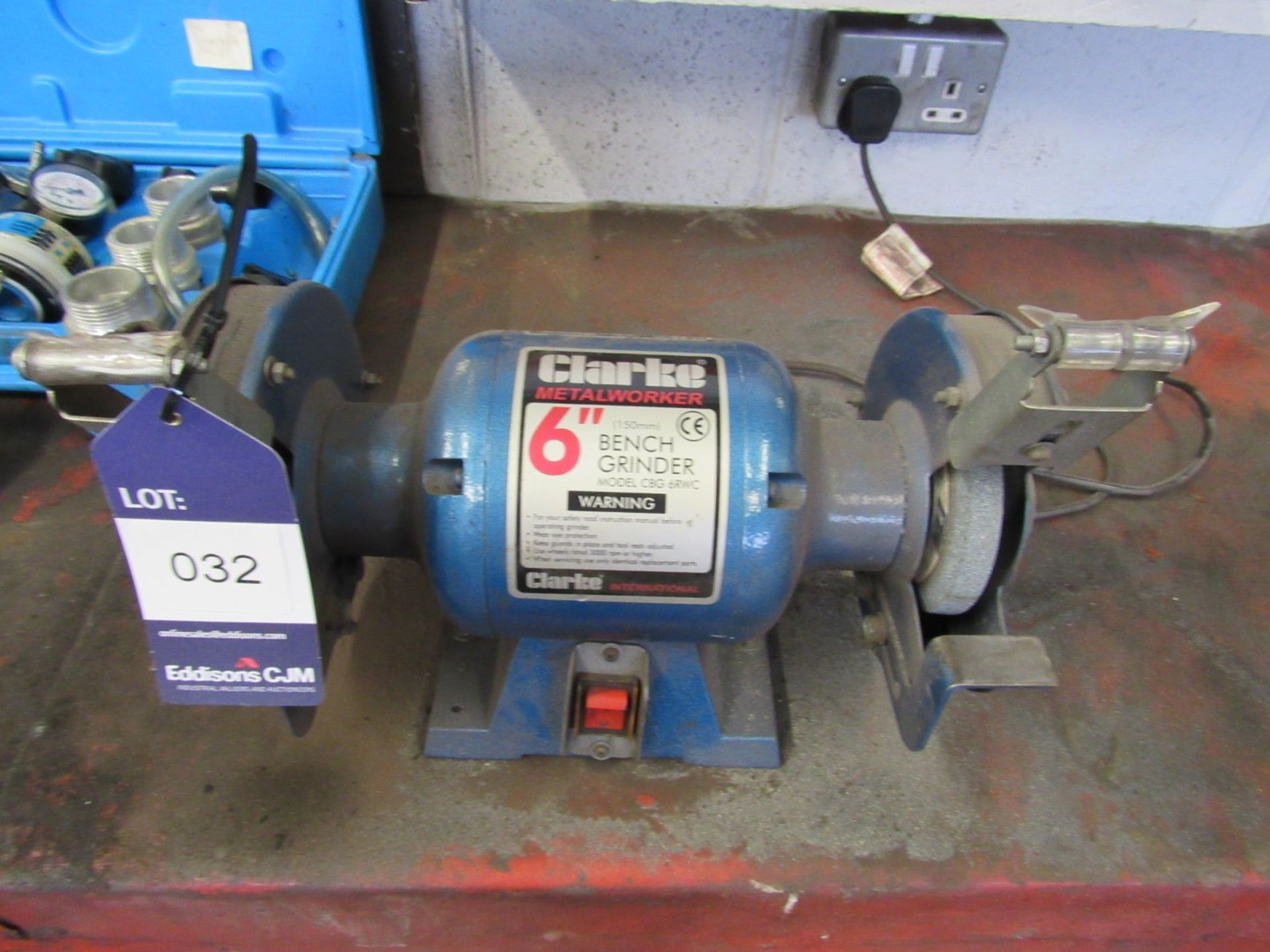 Clarke 6”150mm CBG 6RWL Bench Grinder 240v