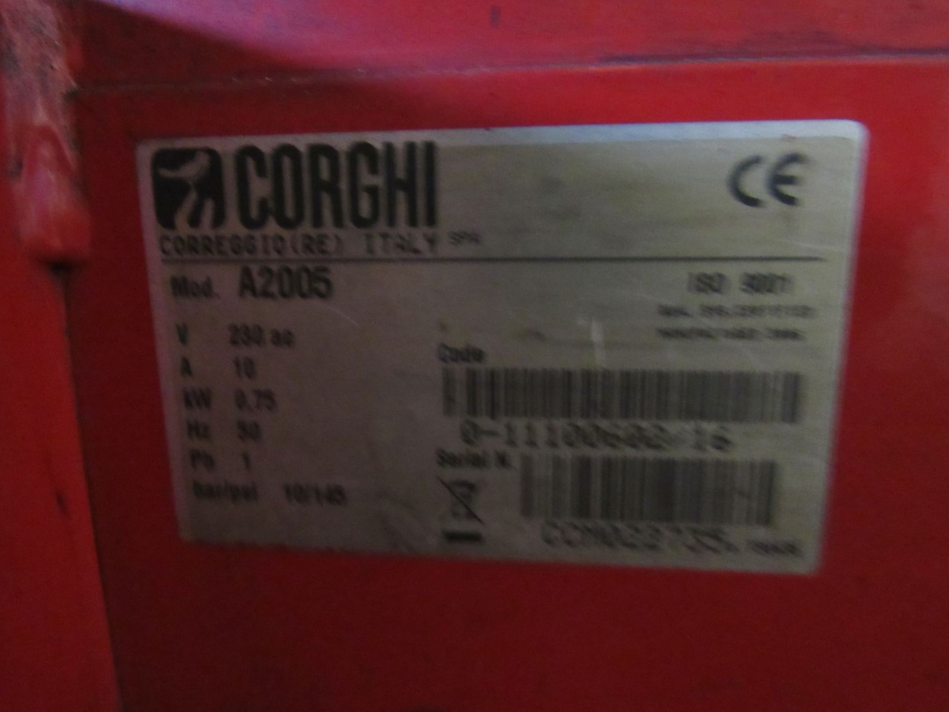 Corghi A2005 Tyre Charger - Image 4 of 4