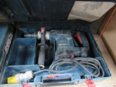 2 x Bosch 110V Hammer Drills