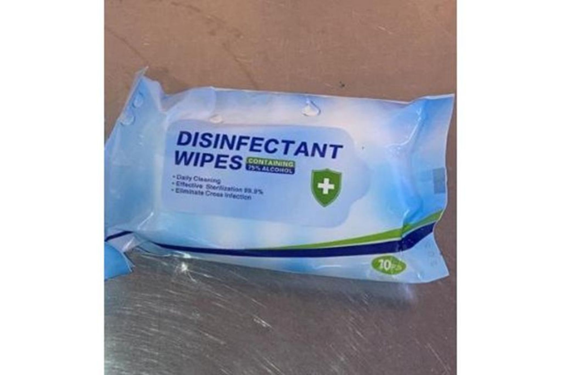 2500 Antibacterial Disinfectant Wipes (75% alcohol) - Image 3 of 3