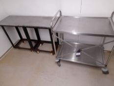 2x Metal Trolleys (please note this lot also forms part of composite lot 118)