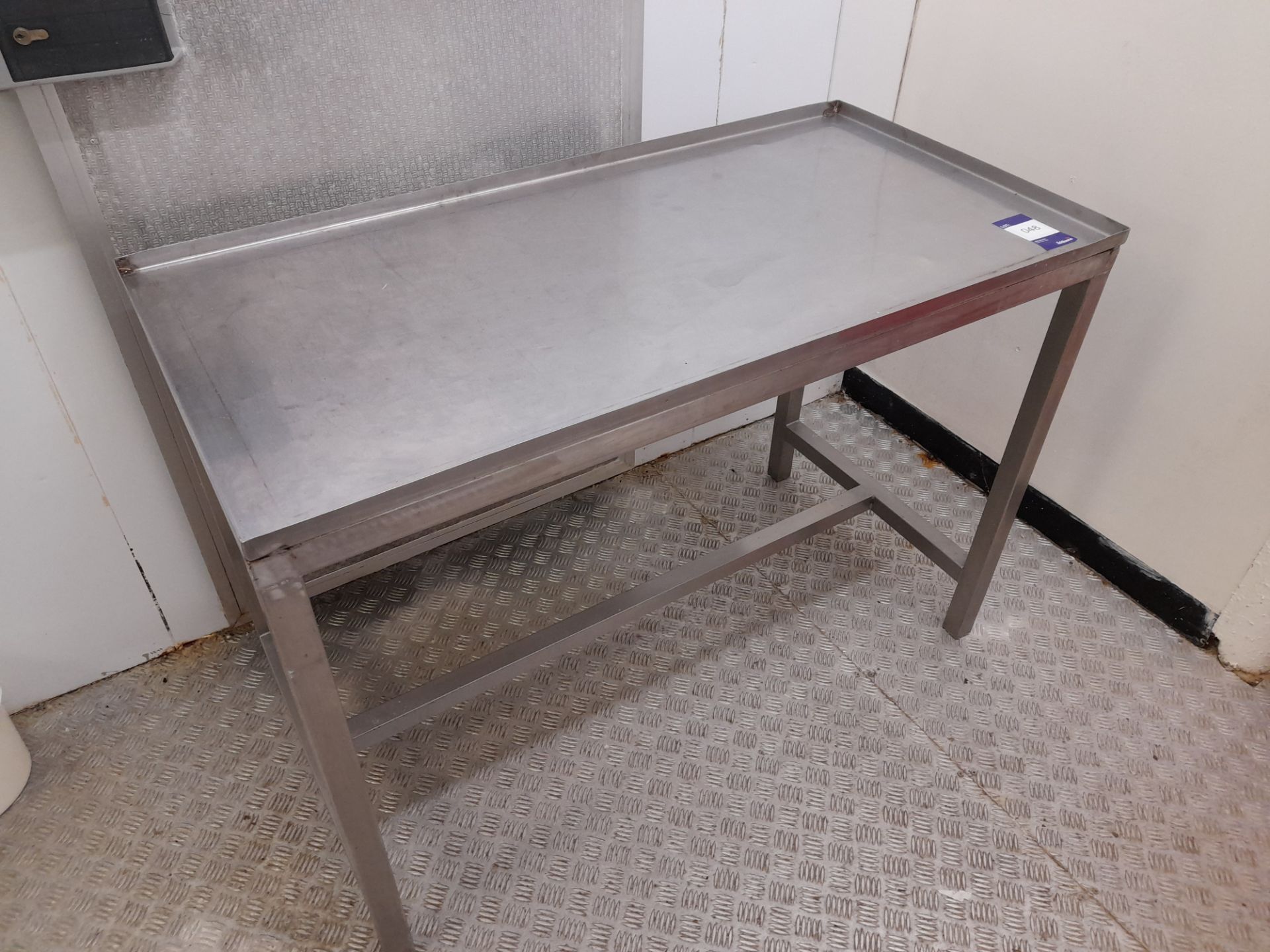 Stainless Steel Bench (Approximately 1200x600mm) (please note this lot also forms part of