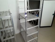 Stainless Steel Shelving Unit (Approximately 1030x560) (please note this lot also forms part of