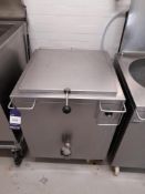 Bastra KDN 120 Glycerine Jacket Kettle, Model: GVR150. (please note this lot also forms part of
