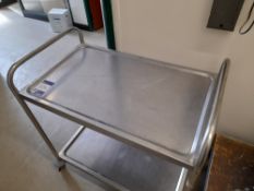 Stainless Steel Mobile Trolley (please note this lot also forms part of composite lot 118)