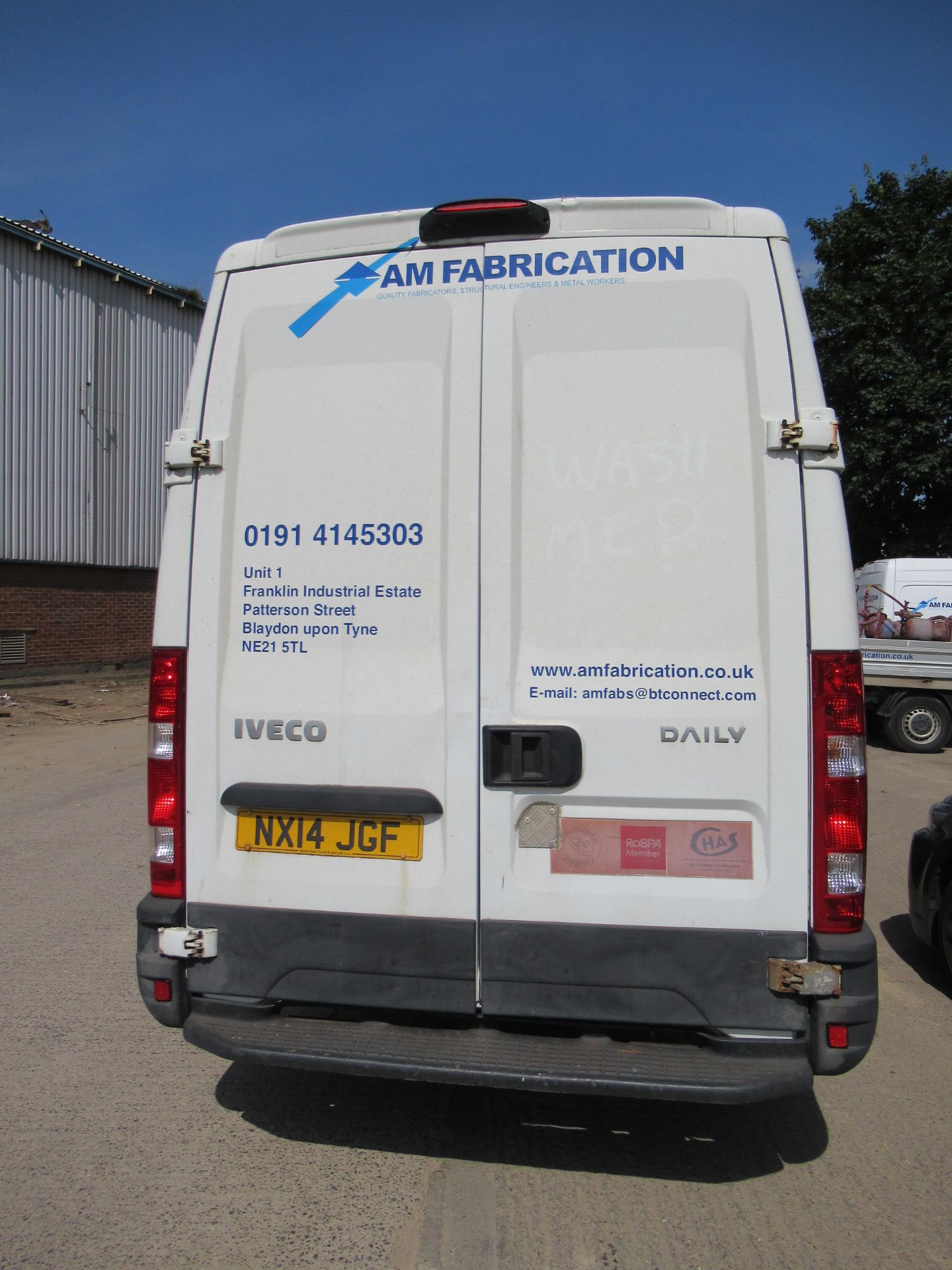 Iveco Daily 35S11 Medium wheel base Van, Diesel, White, Registration NX14JGF, 2014, 100610Miles, Eng - Image 11 of 18