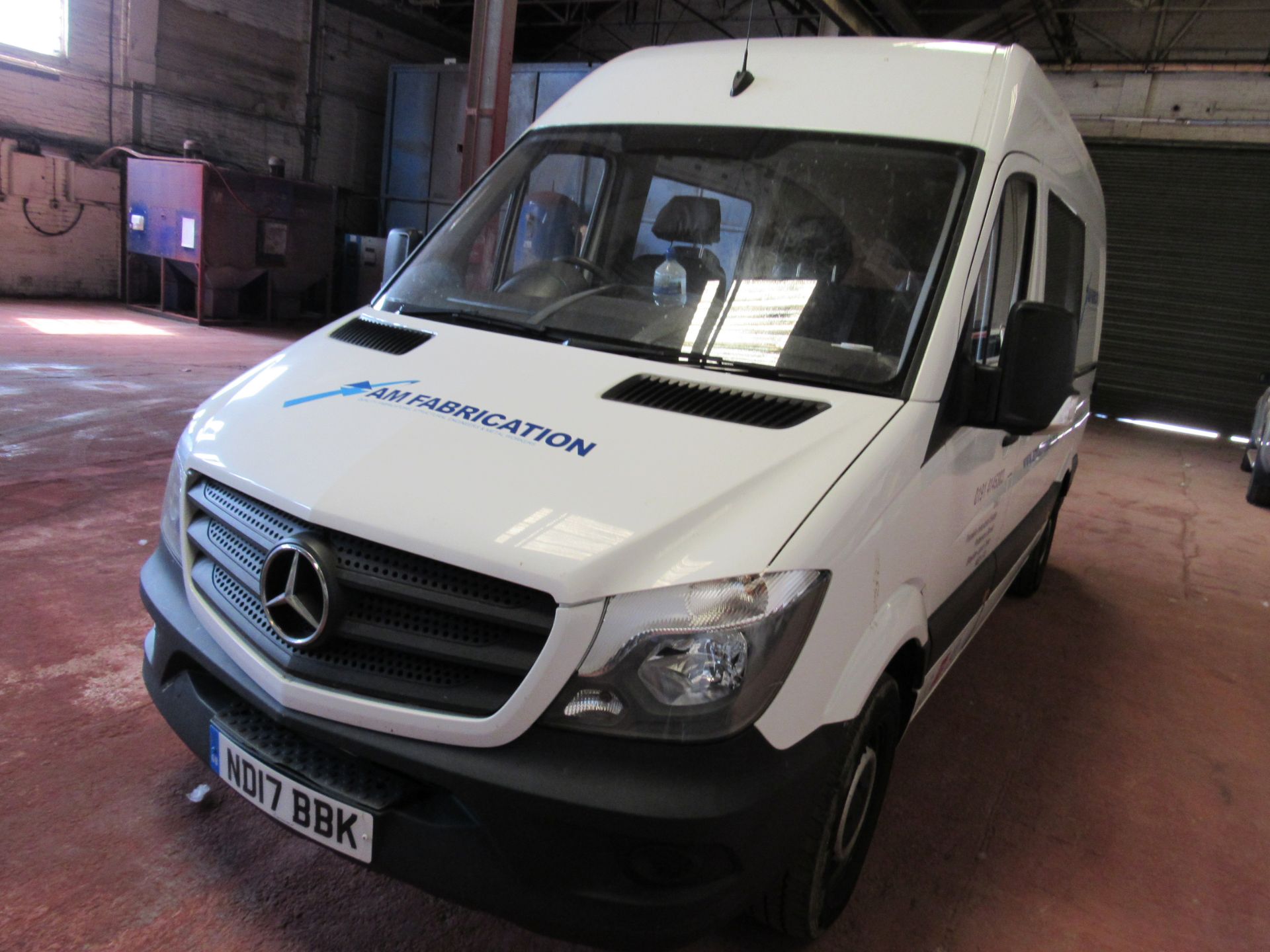 MERCEDES-BENZ SPRINTER 314CDI Crew Van, 2017, 2143cc, Diesel, White, Registration, ND17 BBK, 67, - Image 18 of 21