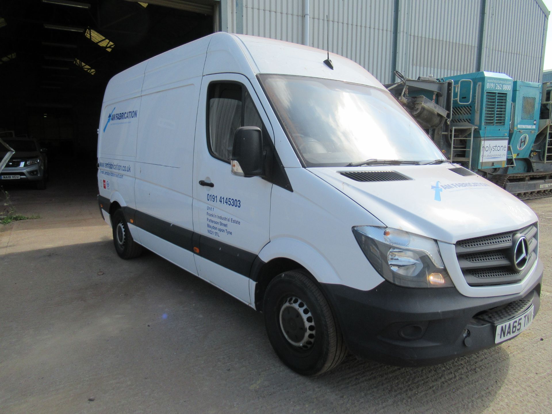 MERCEDES-BENZ SPRINTER 313 CDI VAN, 2015, 2143cc, Diesel, White, 94,712 miles, MOT Expired