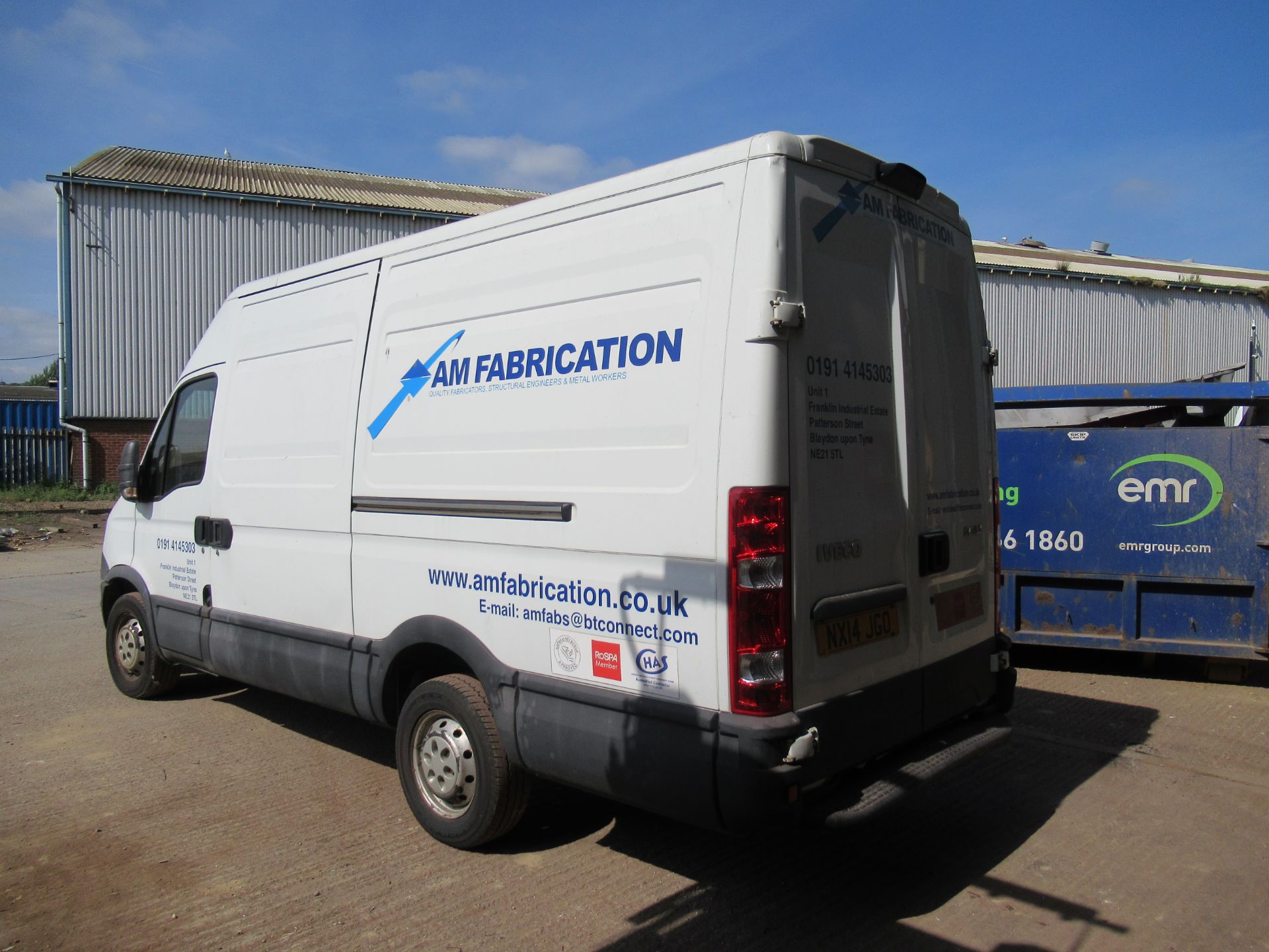 Iveco DAILY 35S11 MWB, Van, 2014 2287cc, Diesel, White, Registration NX14JGO, 89,022, MOT expired - Image 3 of 18