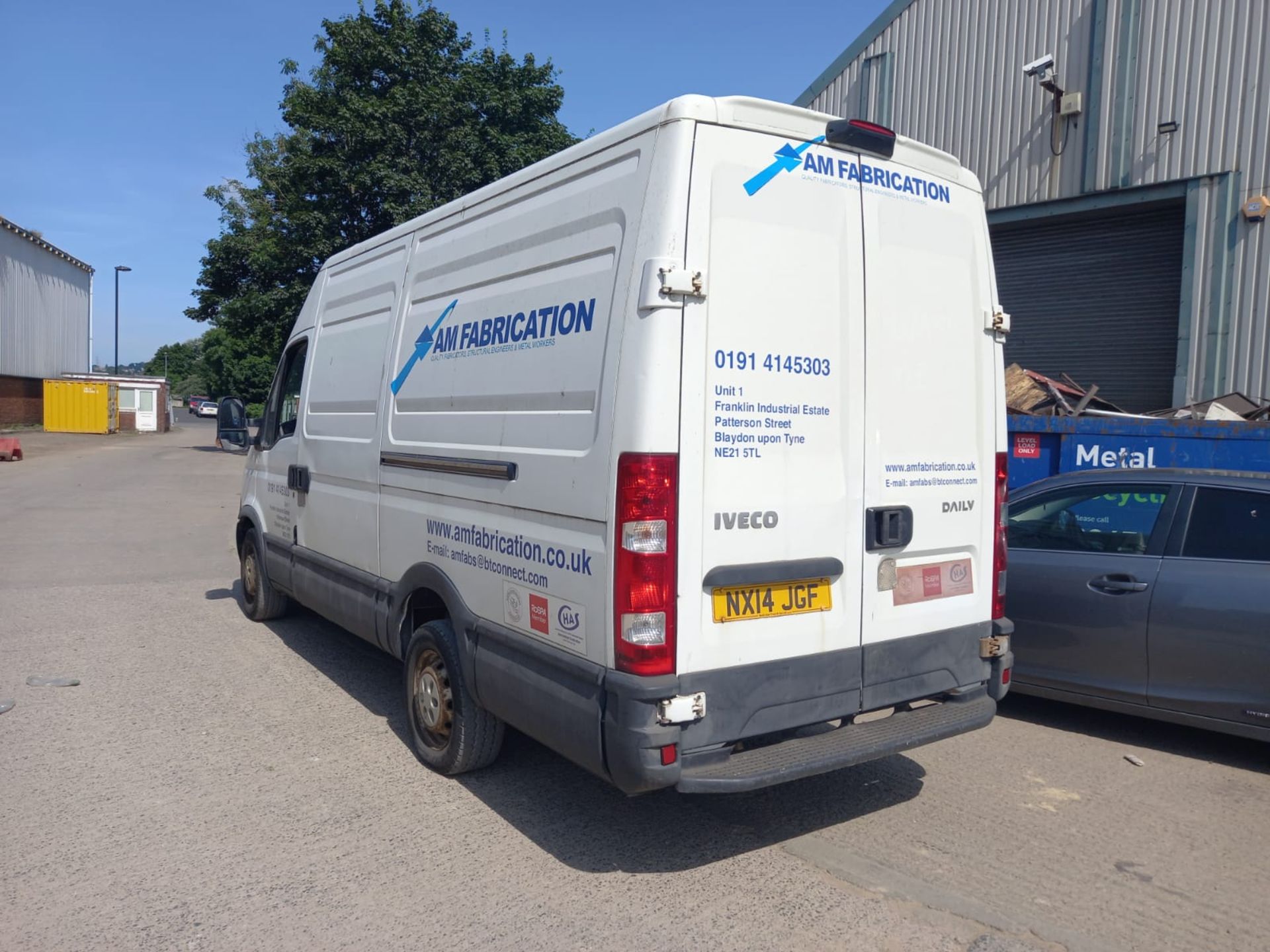 Iveco Daily 35S11 Medium wheel base Van, Diesel, White, Registration NX14JGF, 2014, 100610Miles, Eng - Image 3 of 18