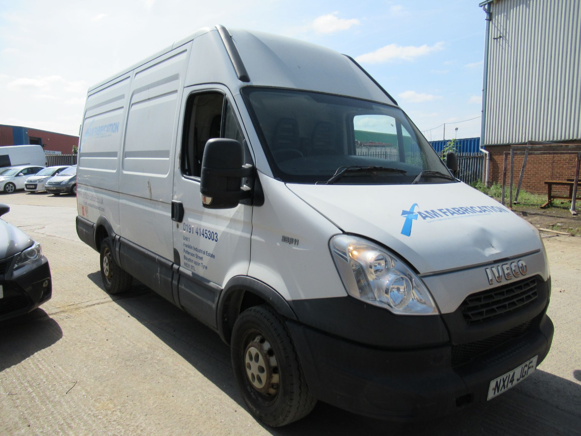 Iveco Daily 35S11 Medium wheel base Van, Diesel, White, Registration NX14JGF, 2014, 100610Miles, Eng - Image 7 of 18