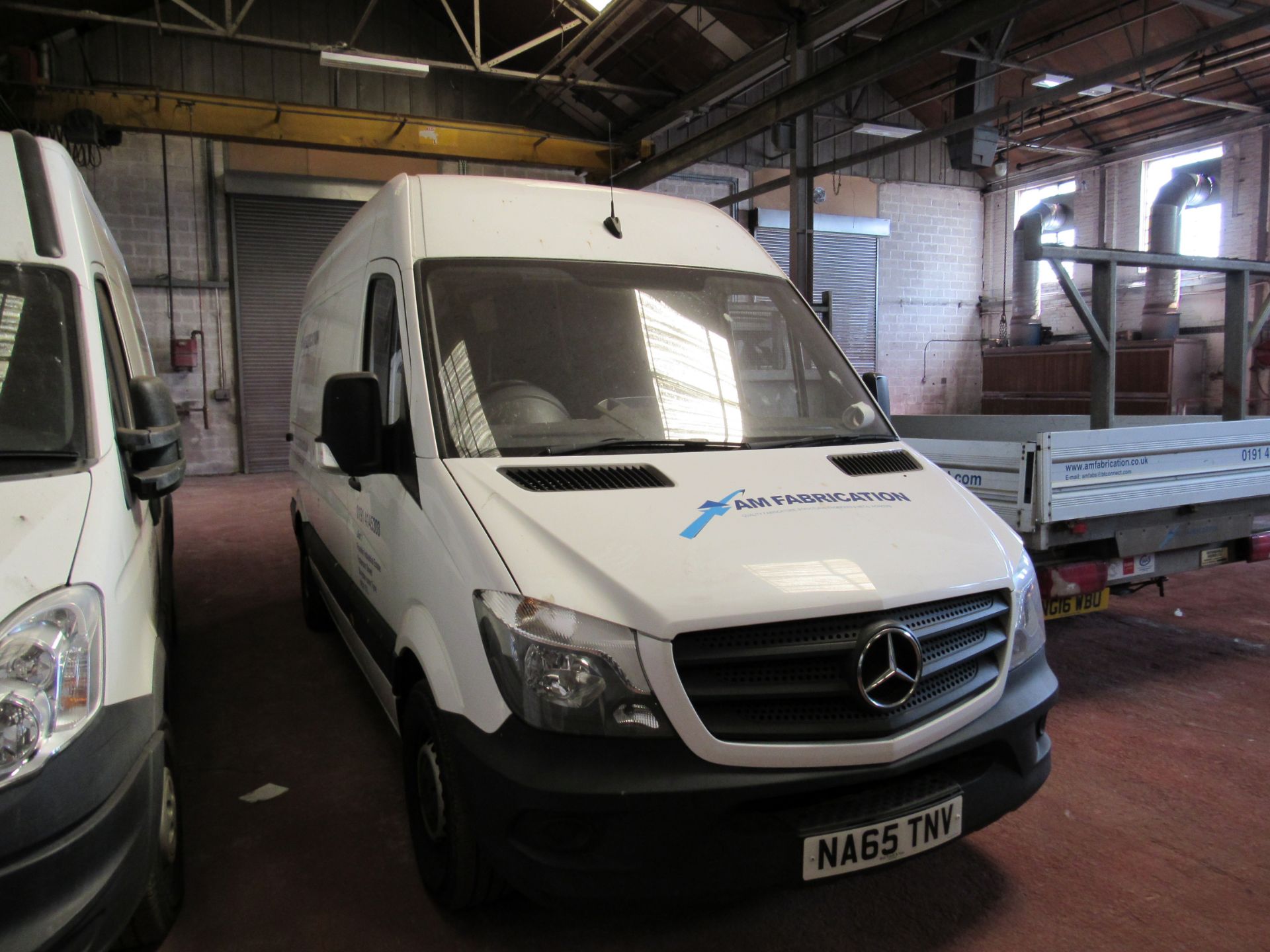 MERCEDES-BENZ SPRINTER 313 CDI VAN, 2015, 2143cc, Diesel, White, 94,712 miles, MOT Expired - Image 15 of 19