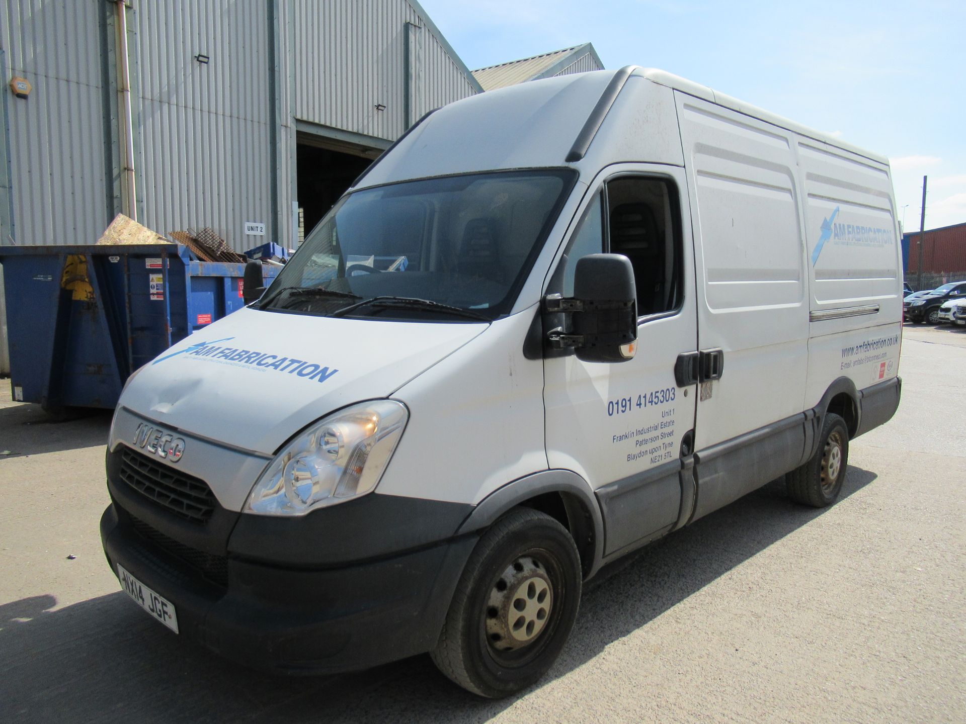 Iveco Daily 35S11 Medium wheel base Van, Diesel, White, Registration NX14JGF, 2014, 100610Miles, Eng - Image 8 of 18