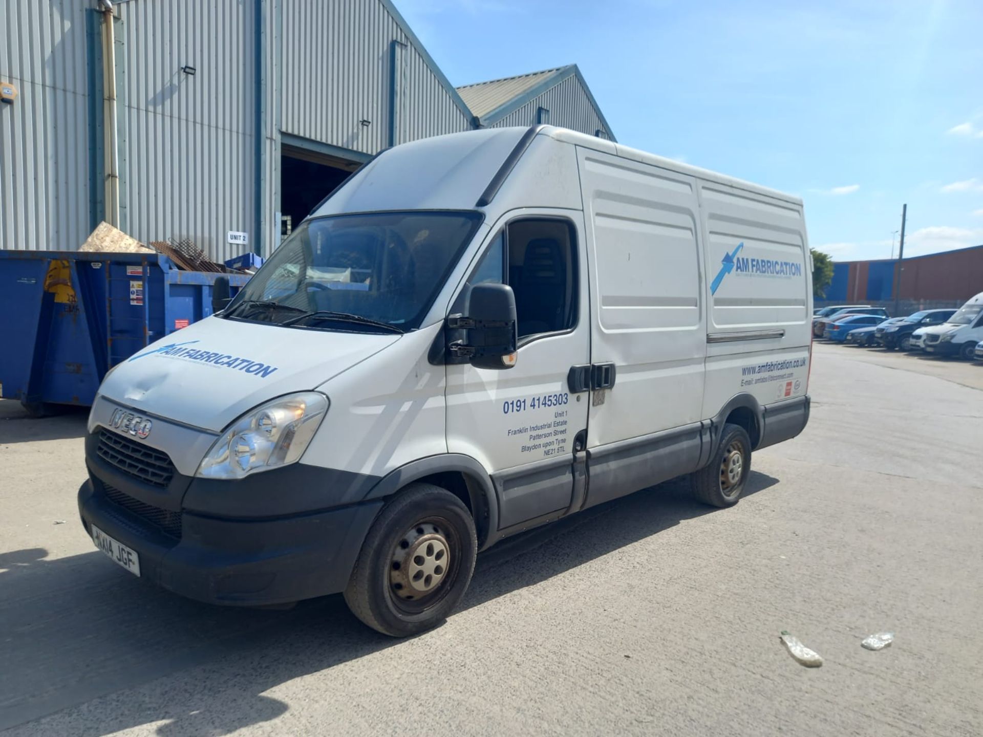 Iveco Daily 35S11 Medium wheel base Van, Diesel, White, Registration NX14JGF, 2014, 100610Miles, Eng