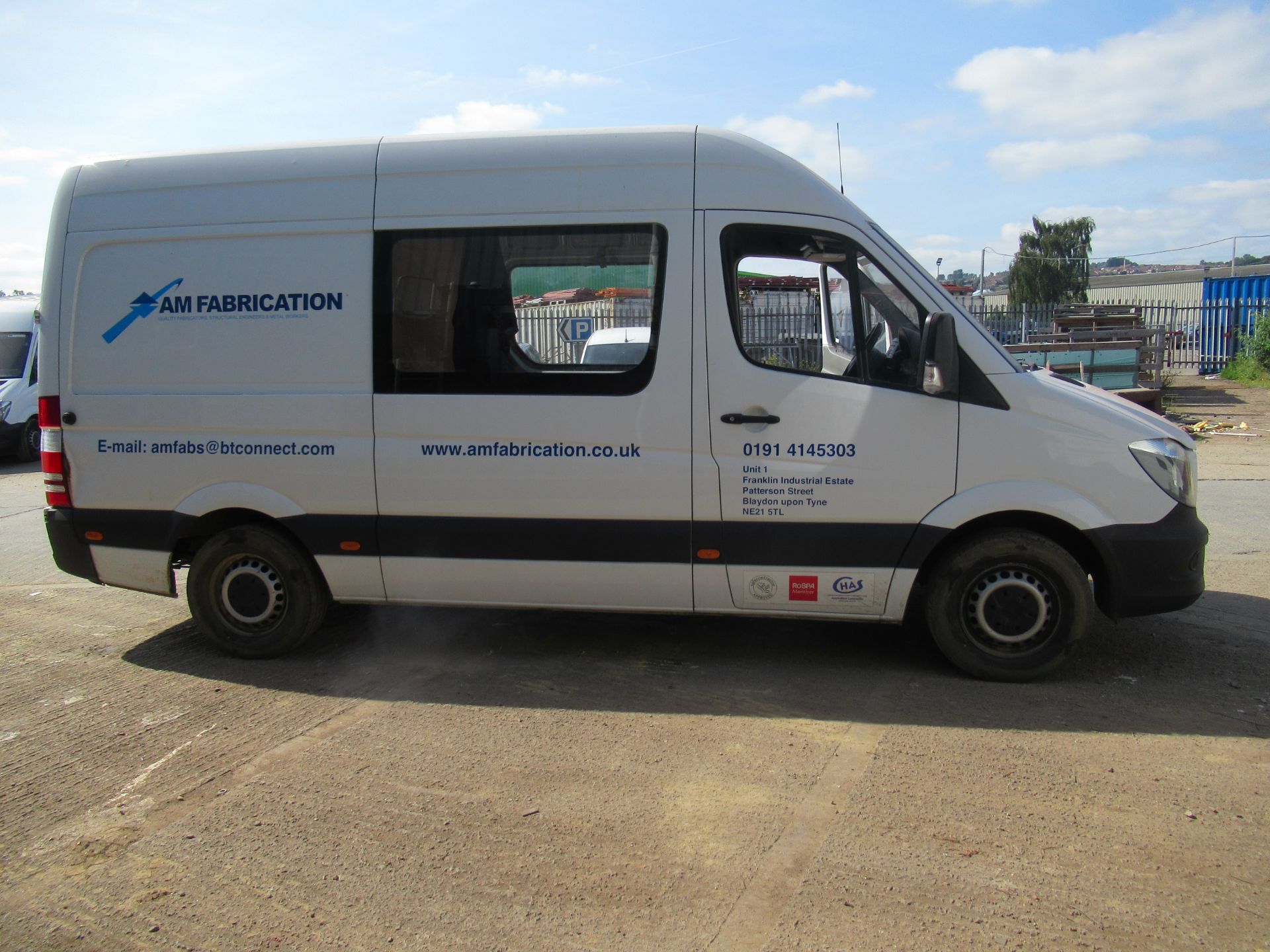 MERCEDES-BENZ, SPRINTER 314CDI 3 Seat Crew Van, 2017, 2143cc, Diesel, White, Registration, ND17 BBN, - Image 5 of 22