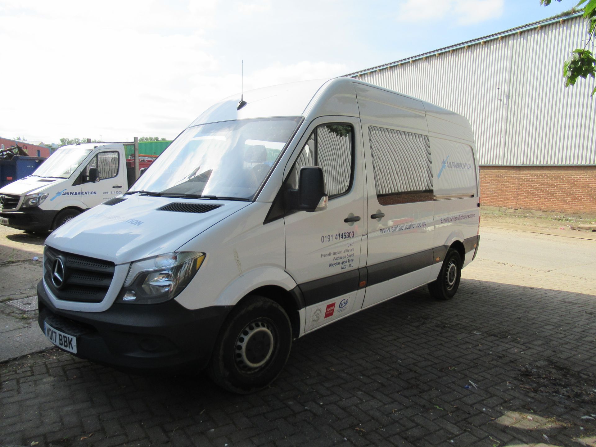 MERCEDES-BENZ SPRINTER 314CDI Crew Van, 2017, 2143cc, Diesel, White, Registration, ND17 BBK, 67, - Image 5 of 21