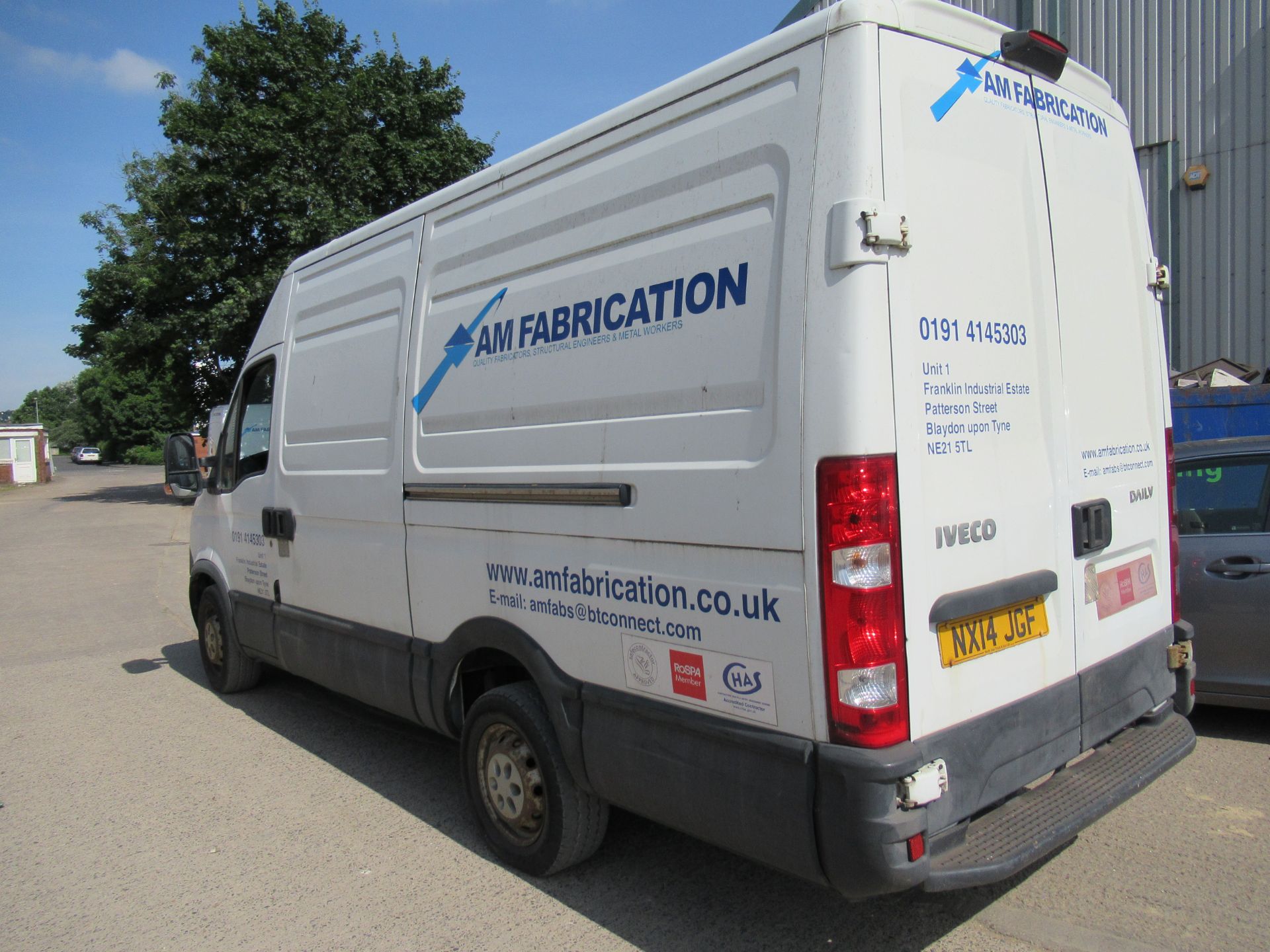 Iveco Daily 35S11 Medium wheel base Van, Diesel, White, Registration NX14JGF, 2014, 100610Miles, Eng - Image 9 of 18