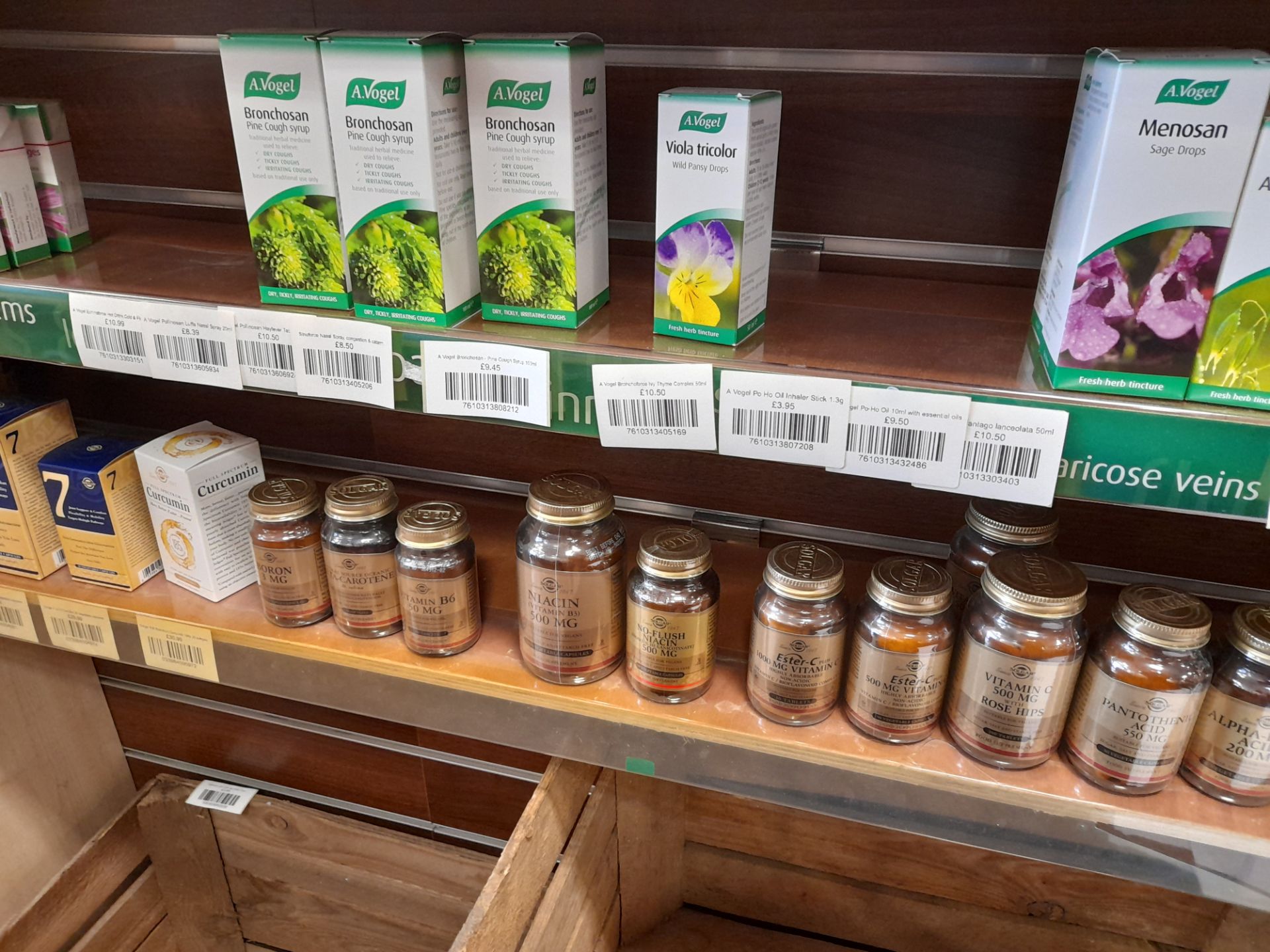 Assortment of Stock to shelves and cupboard to include tablets (potassium, zinc, B1 Thiamin), - Image 14 of 19