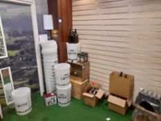 Assorted Home Brewing Stock to include Youngs Fermentation Buckets, Plastic Bottles, Beer Kits,