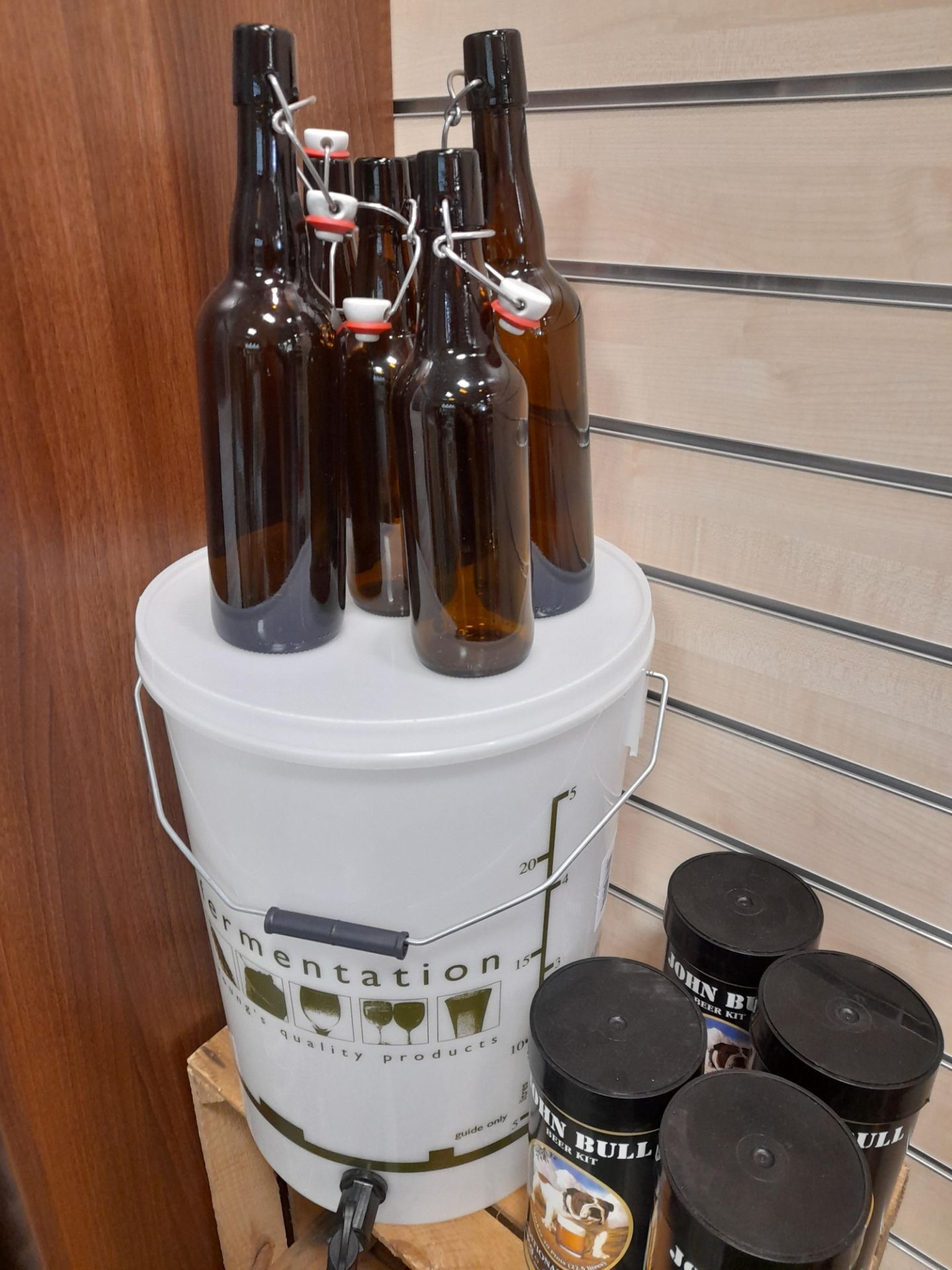 Assorted Home Brewing Stock to include Youngs Fermentation Buckets, Plastic Bottles, Beer Kits, - Image 3 of 24