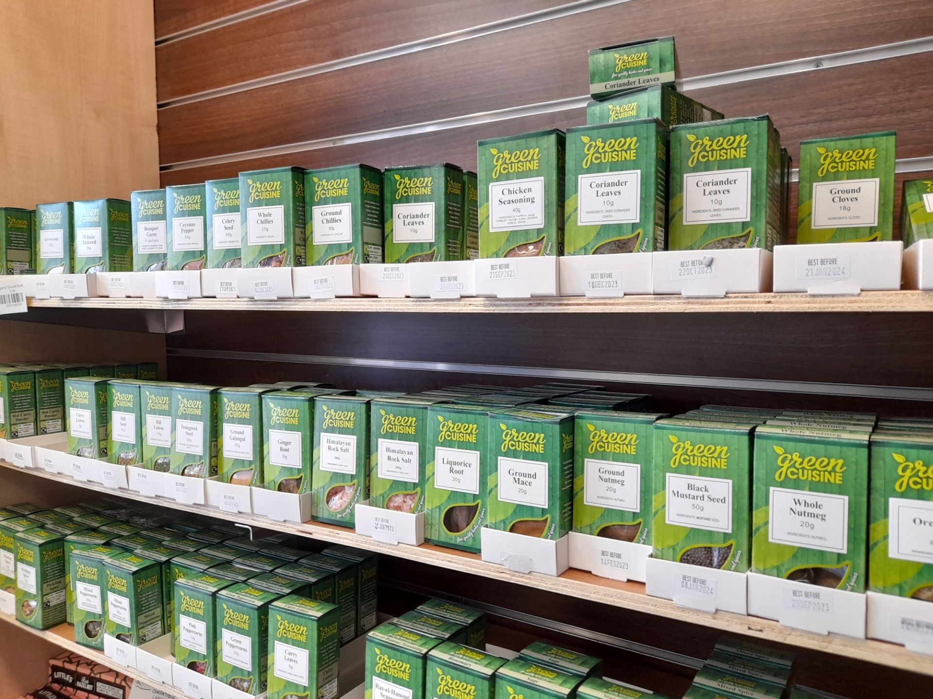 Assortent of Stock to include organic tea bags, organic tea, coffee filters, herbs and spices ( - Image 4 of 15