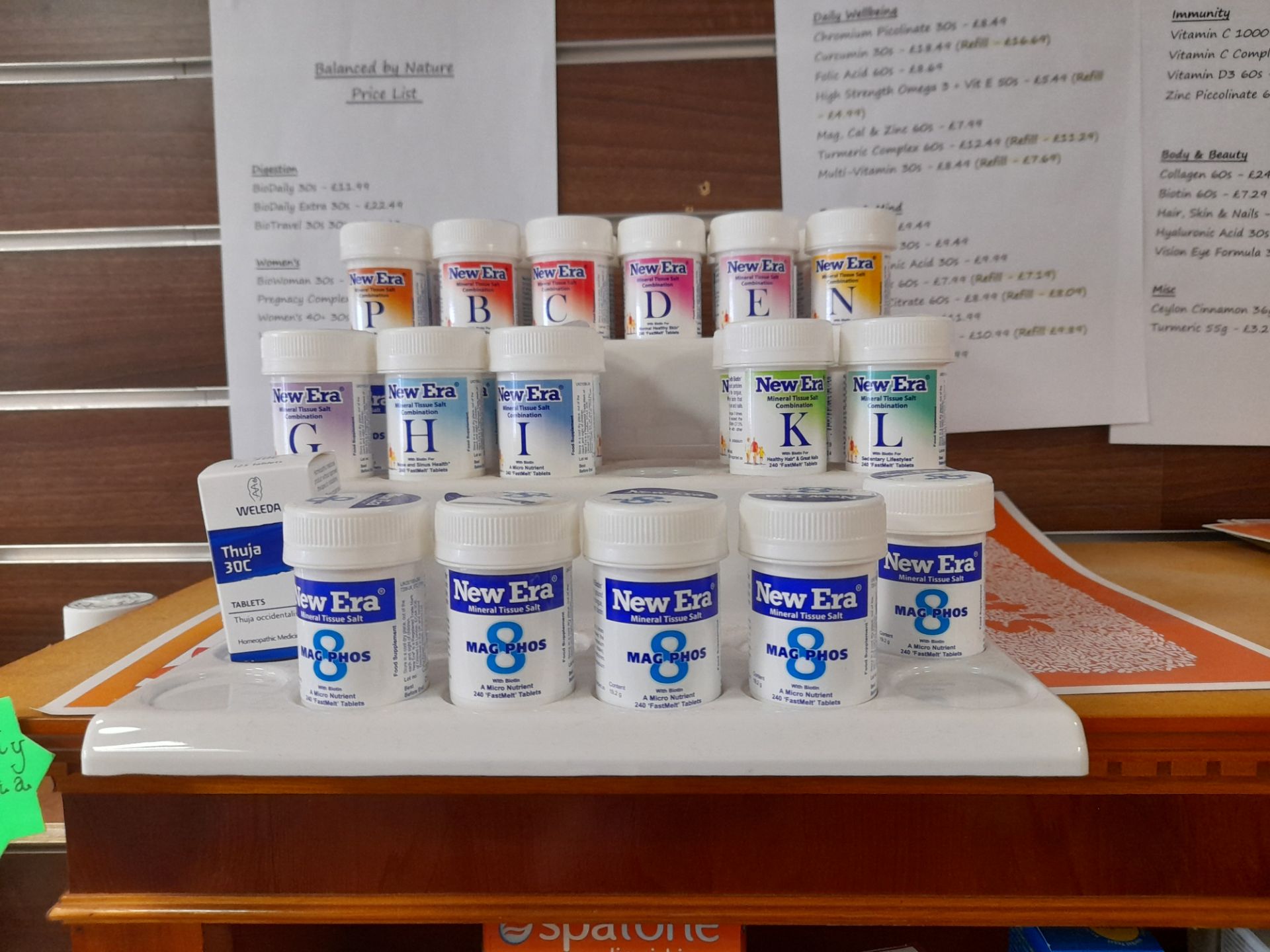 Assortment of Stock to shelves and cupboard to include tablets (potassium, zinc, B1 Thiamin), - Image 2 of 19