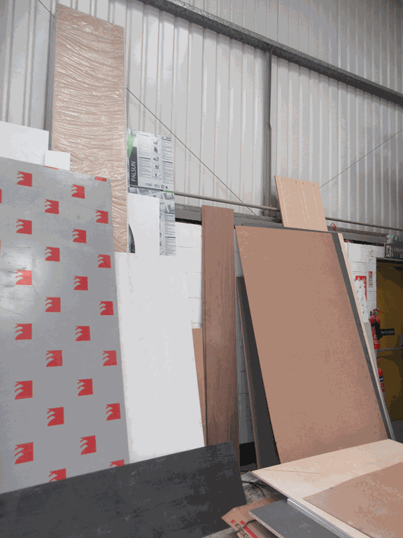 Large qty of Sheet Stock and offf cuts to include Plywood, Pre finished MDF, etc. - Image 2 of 11