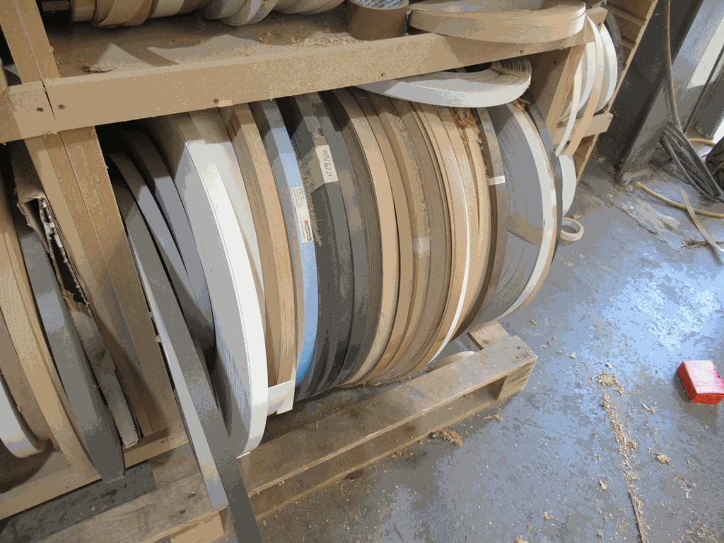 Large qty of Assorted Edge Banding Tape to include PVC, Solid wood, etc. - Image 12 of 14