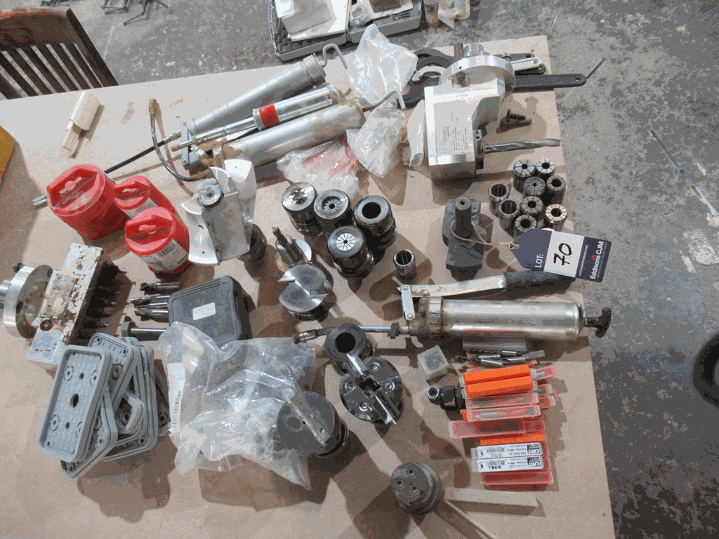 Qty of Various CNC Attachments and Tooling