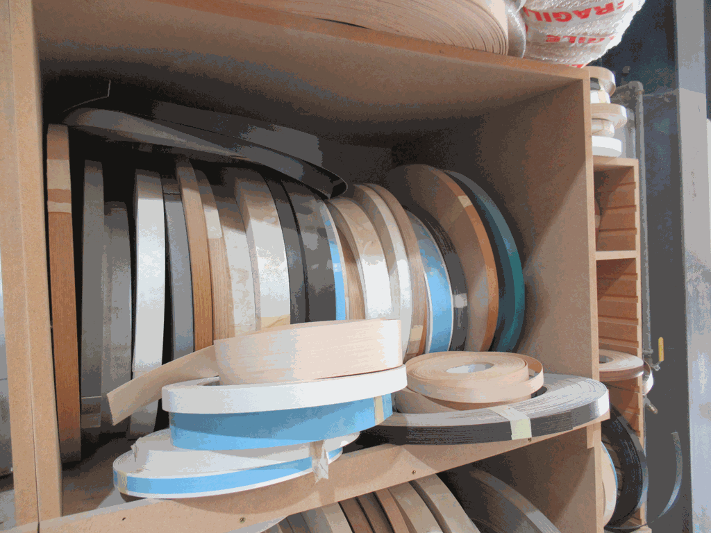 Large qty of Assorted Edge Banding Tape to include PVC, Solid wood, etc. - Image 10 of 14