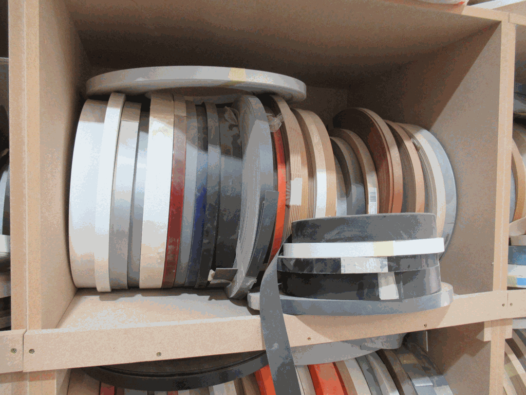 Large qty of Assorted Edge Banding Tape to include PVC, Solid wood, etc. - Image 9 of 14